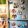 Photo Fridge Magnets Square Round Or Christmas Tree Shape And Other Soft Suitable for Refrigerators Offices Custom Your Design