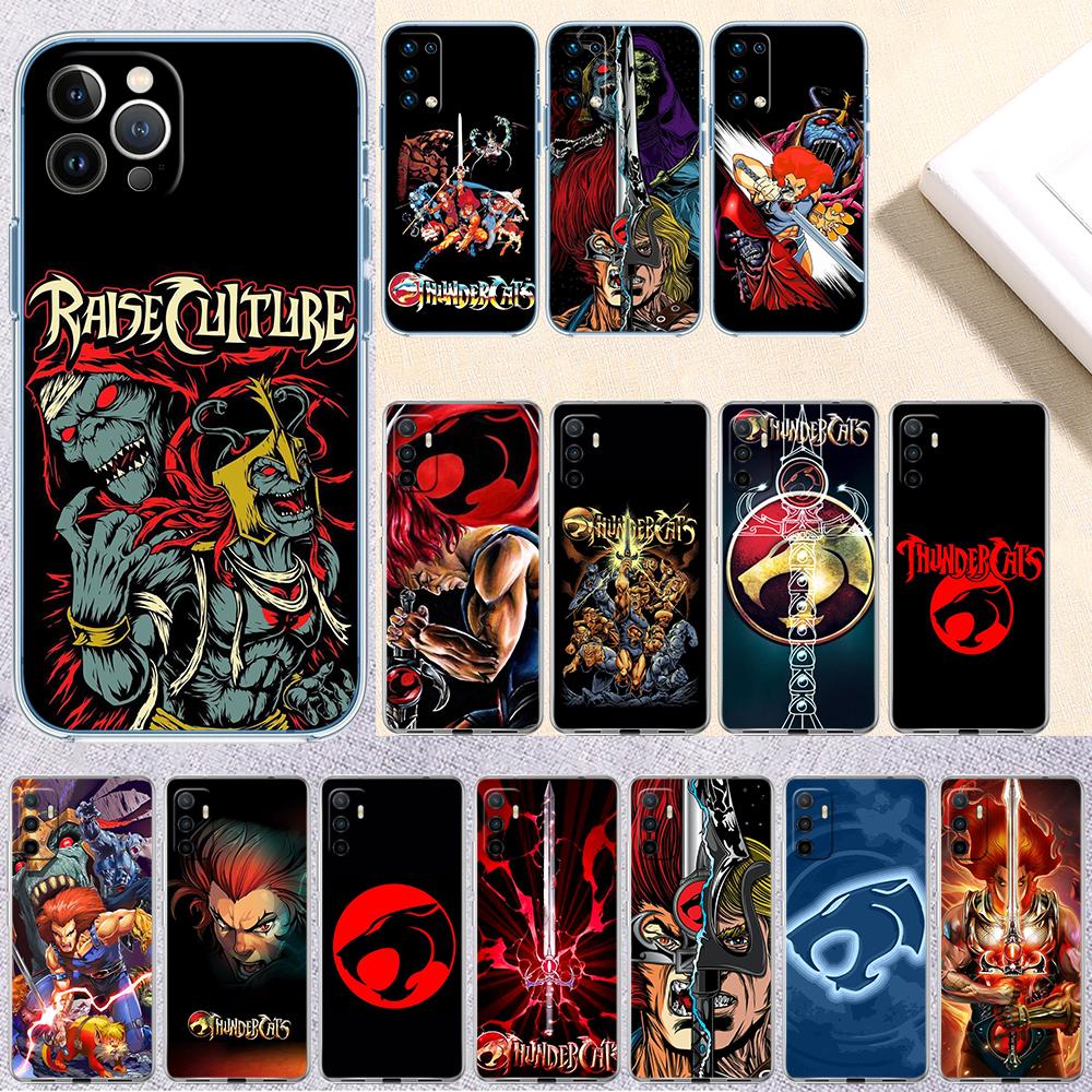 T-ThunderCats Transparente Handyhülle für Motorola Moto Edge 20 30 40 50 S30 Fusion Ultra Pro Neo Lite