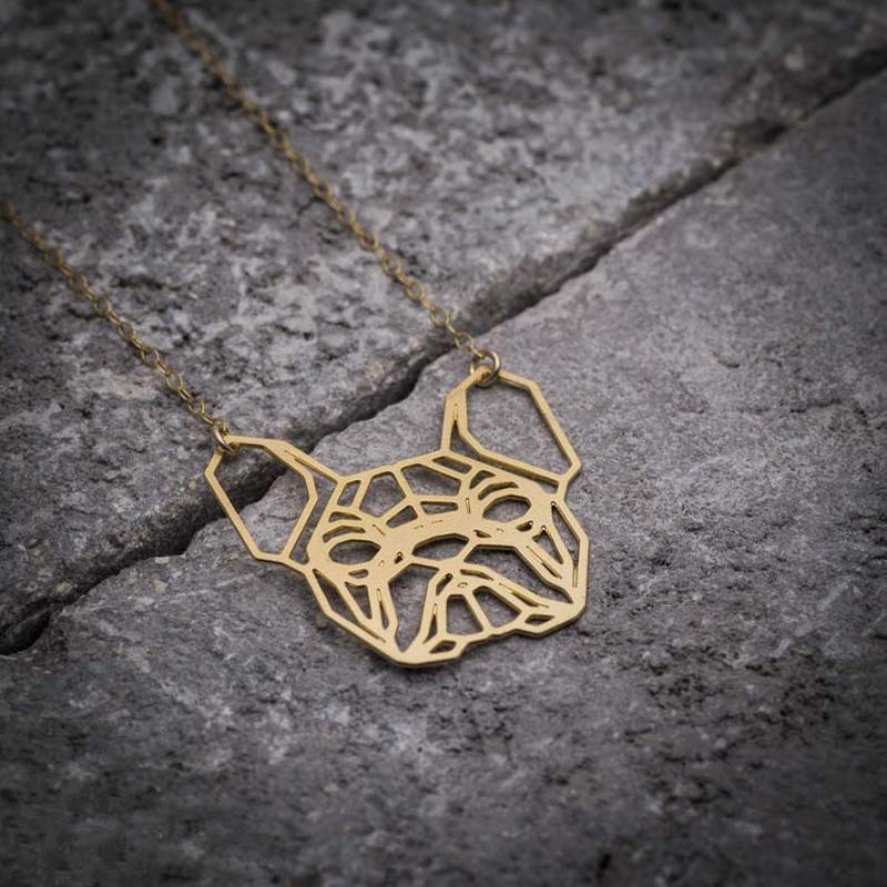Buy Pendant Necklaces Origami Dog 