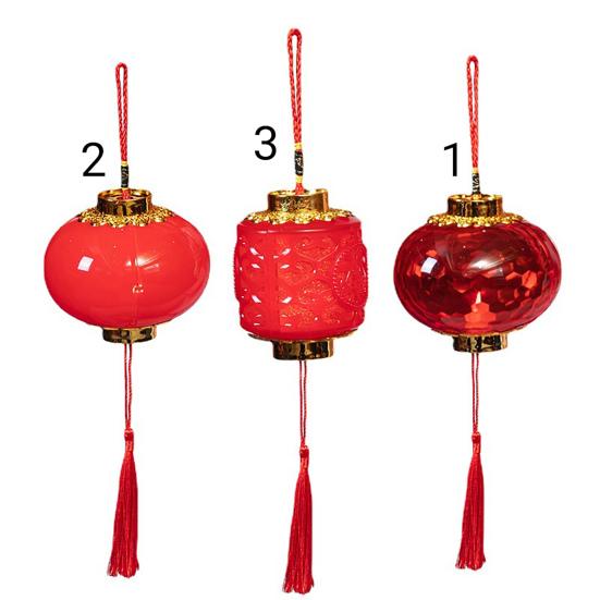 Chinese Festive Lantern Safe Fine Workmanship High-quality Traditional Red for Children