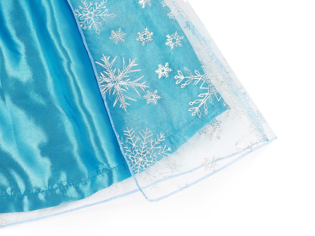 Frozen Queen Elsa Princess Dress - Children's Blue Gown for Girls
