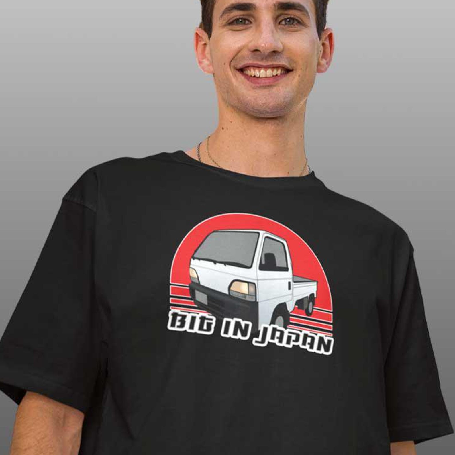 Kei Truck T-Shirt: Big in Japan JDM Graphic Tee, Japanese Streetwear Gift S