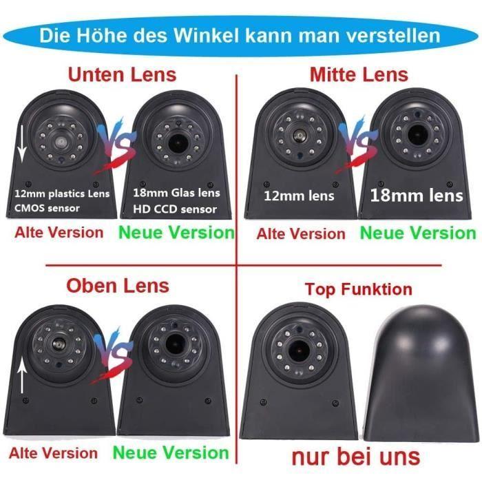 Caméra de recul pour Ford Transit Tourneo Custom Jumbo V363 F150 F250 F350 V636 MK8 2012-2020