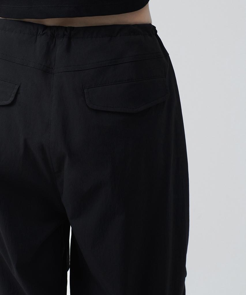 MUSINSA STANDARD WOMAN Women'S Parachute Pants [Black]
