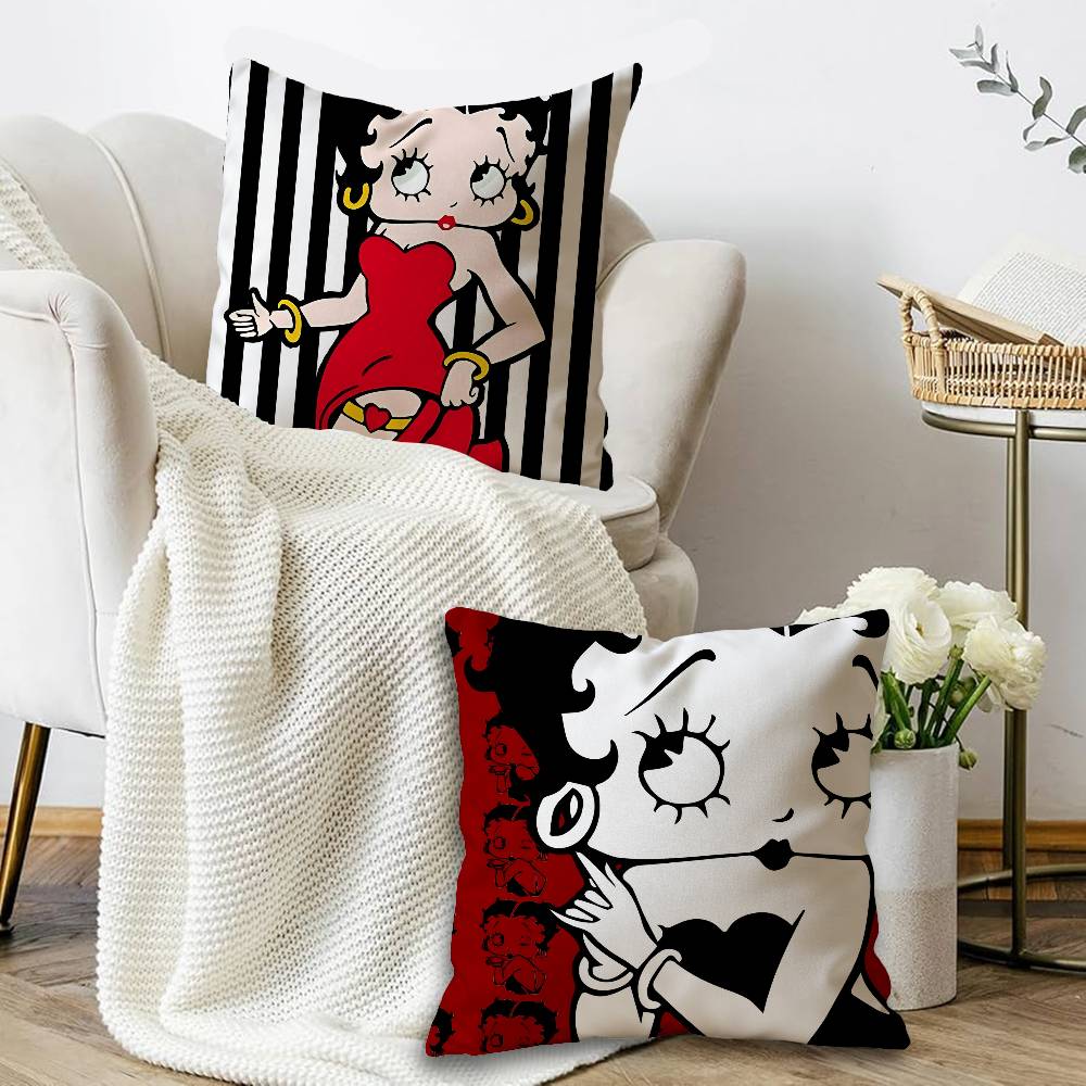 Anime B-bettyS sexy Boop Lucky Dragon pillow cover sofa cushion cover home room decoration children gift