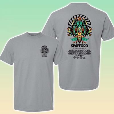 Spafford Fall Tour 2025 Merch Tee Dates List Two Sided Print Unisex T-Shirt