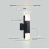 Aluminum LED sensor outdoor wall lamps waterproof acrylic wall lamp staircase hallway  exterior courtyard balcony wall light
