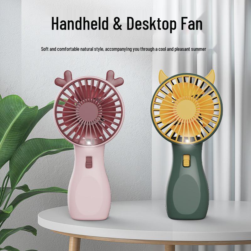 Portable USB Rechargeable Mini Fan for Students and Children