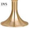 Smooth Goblet Wine Glass Durable Good Gloss Copper Portable Red Edge Cup for Daily Use Brass
