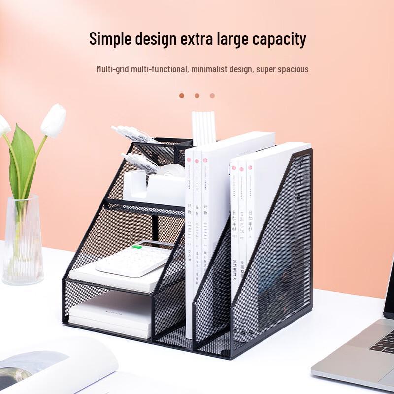 ZANYANG Metal Desktop File Organizer