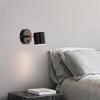 Nordic Modern Wall Lamp: Bedside Reading Light & Small Spotlight for Bedroom, Aisle, or Bathroom Mirror.