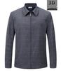 2024 Spring & Fall Men's Wool Lapel Jacket - Casual Business Coat for Middle-aged & Elderly