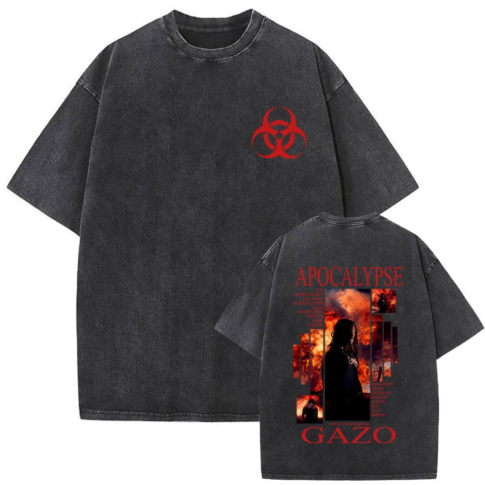 Vintage Washed Rapper DA Uzi Original Gangsta Album Merch  Tshirt Men Women Hip Hop Fashion Pop Music T Shirts Streetwear