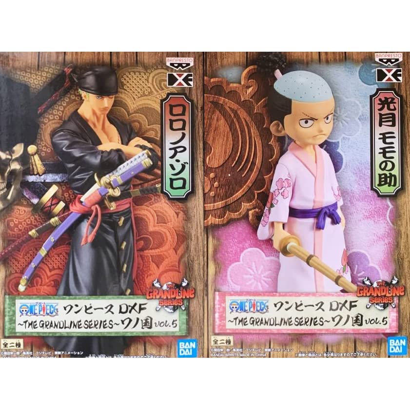 

ONE PIECE DXF THE GRANDLINE SERIES Wano Country Vol.5 Зоро и Момо Все 2 комплекта