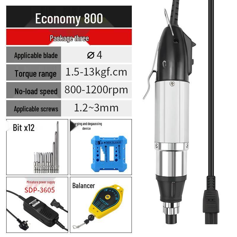 

SHEYUE Corded Electric Screwdriver CN plug (adapter included)
