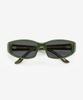 Weeoweeo Bacon Khaki Sunglasses