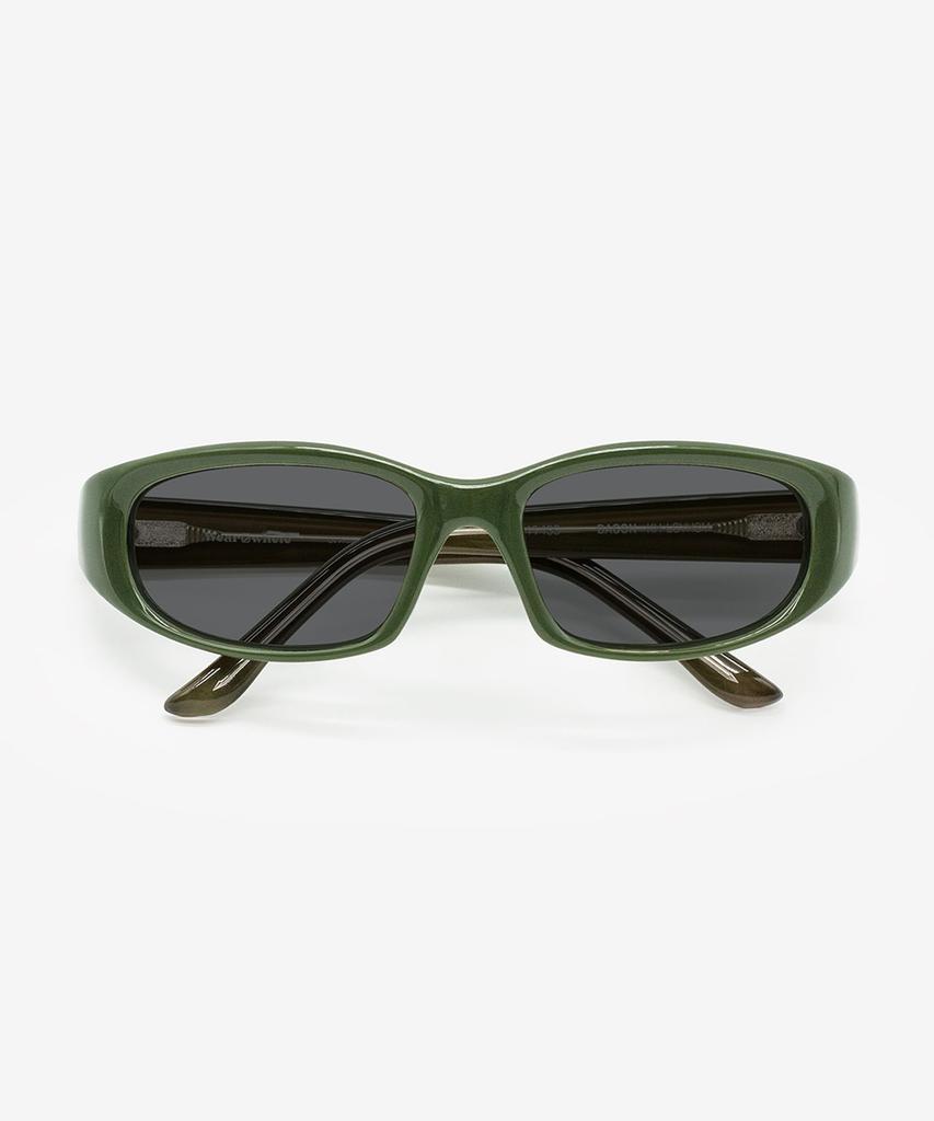 Weeoweeo Bacon Khaki Sunglasses