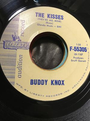 7inch Record BUDDY KNOX - Ling-Ting-Tong F55305PROMO Liberty 1961 Japan Rock Used