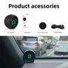 Car Head Up Display KM/h MPH Overspeed Alarm Speedometer Smart Gadgets GPS HUD Digital Gauges Auto Electronics Accessories