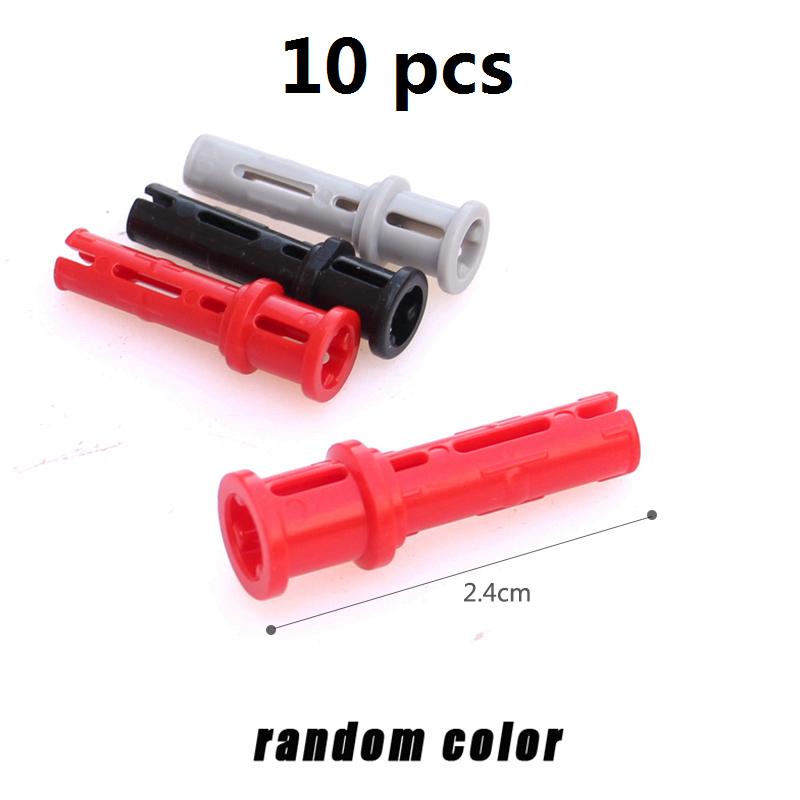 10PCs Bolt Pin Moc High-tech Parts DIY Building Blocks Attachments Bricks Early Education Toys Compatible With Lego 2780 6628
