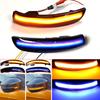 2x LED Dynamic Side Mirror Blinker Light Turn Signal Lamps for Ford Kuga Ecosport C-Max Focus MK3 Car Exterior AccessoriesTurn Signal 2