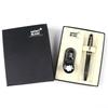 Excellent MONTBLANC fountain pen Meisterstück 146 black 14K mens Used