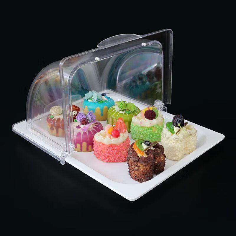 Melamine Buffet Dessert Display Tray & Cover