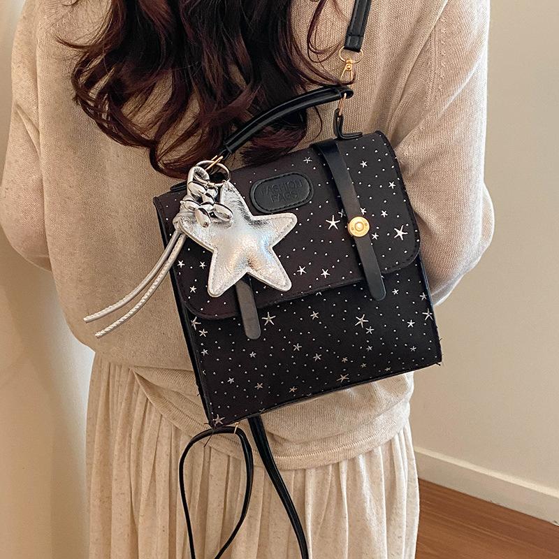Starlight Backpack Stylish and Trendy Handbag, Suitable for Daily Casual Use Schoolbag