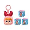 POP MART CRYBABY X Powerpuff Girls Series Vinyl Face Plush Blind Box Box of Pop Mart Gachapon Blind Box Plastic Premium PVC Soft Original Birthday
