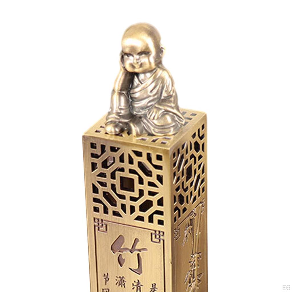 Censer Antique Style Carving Gift Home Fragrance Decoration Vertical Incense Burner