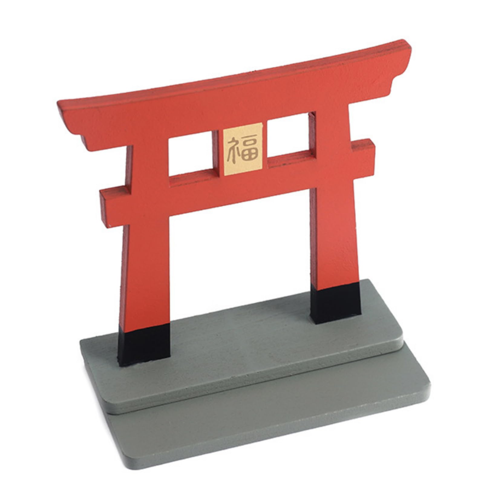 

ideamall Torii Gate No Urine and Feces Sign, Dog Repellent Marking, Wooden, for Utility Poles, Outdoor Walks, and Pee Repellents