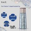 TAIC Pure Titanium Insulated Tea & Water Bottle