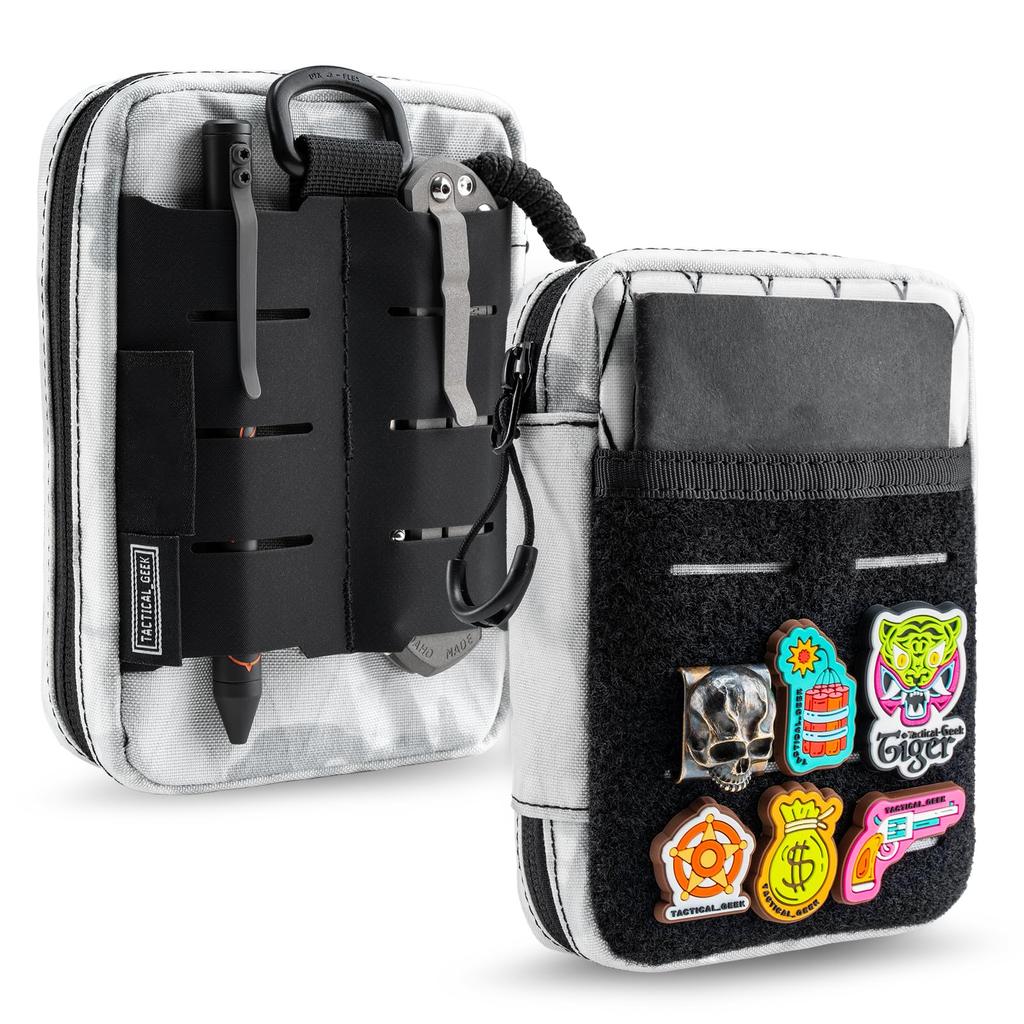 TACTICAL GEEK Block EDC Compact Waist EDC Pouch Molle Tool Convenient Tool Organizer Bag for Daily Utility Tool Organizer Multicam Alpine E3.0 Pouch,