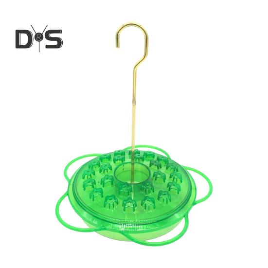 Bird Feeder Flower Shape Design Hummingbird Feeder All-Weather Water Drinker Integrated Flower Core Soaking Bird Feeder