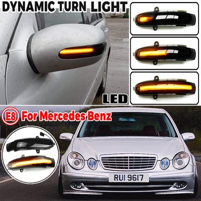 Dynamic Blinker Side Mirror Indicator Sequential Turn Signal Light For Mercedes Benz E Class W211 S211 2002-2007 G Class W463