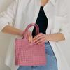 Marie Picnic Tote Bag_Red Check