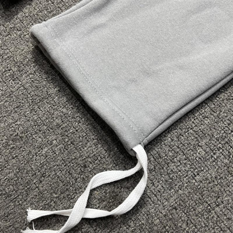 Carsicko Love Heart Fleece Hoodie & Sweatpants Set - Winter Hip Hop Style