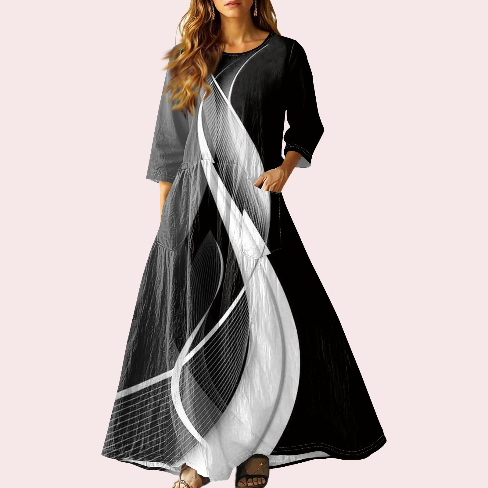 

Женское ретро этническое льняное платье макси без рукавов с V-образным вырезом, вышитое лентами XXL