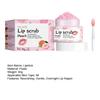 Lipstick Nourishing Lip Scrub 30g Exfoliating Lip Mask for Night Repair Strawberry Orange Honey Peach Flavors Natural Lip Care for Dry Peeling Lips