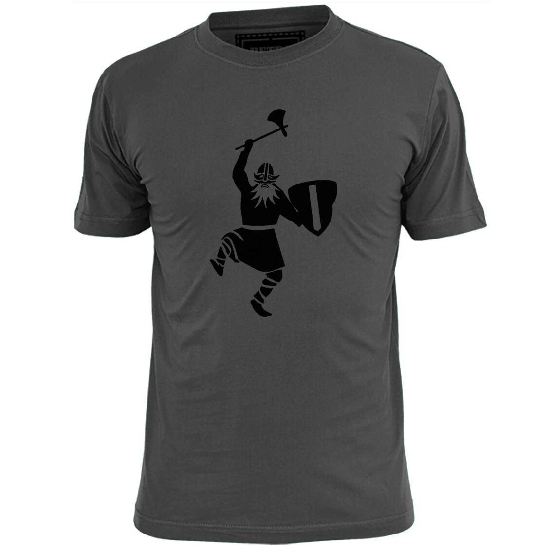 Mens Viking Warrior T shirt Norse Berserker Odin Awe 3XL