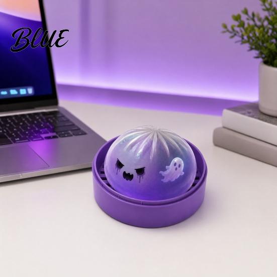 Dumpling Shaped Toy Halloween Stress Relief Toy Pumpkin Ghost Steamed Bun Squeeze Sensory Ball Fidget Party Favors Adult