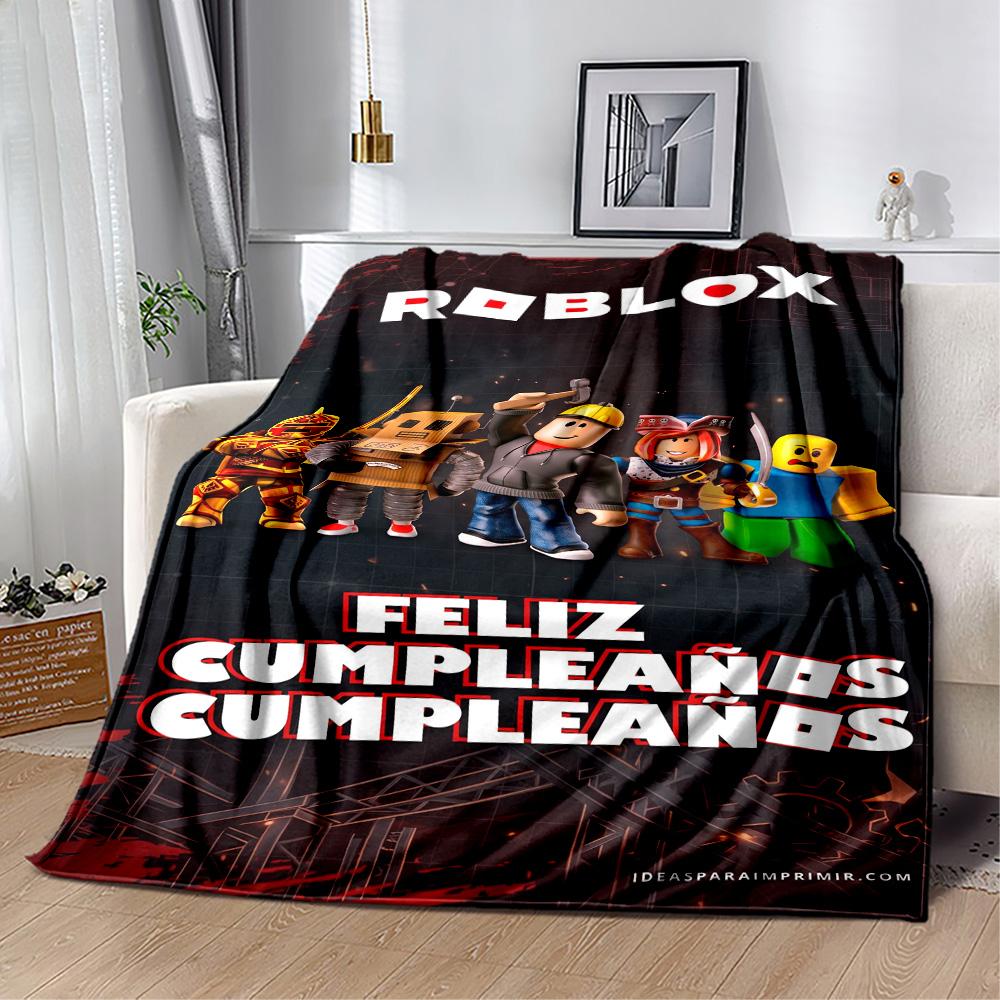 Coperta Roblox 112 Comoda Adatta per Sedia da Spiaggia Ufficio per Tutte le Occasioni Moderna Adatta per Regalo a Parenti e Amici