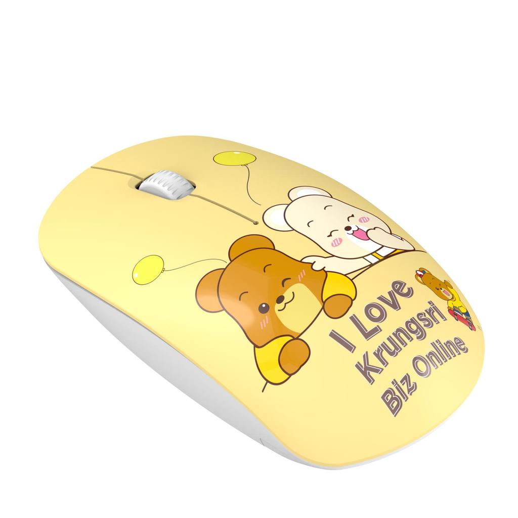 2.4G Wireless Silent Bluetooth Mouse for Laptops, Office, and Gaming
