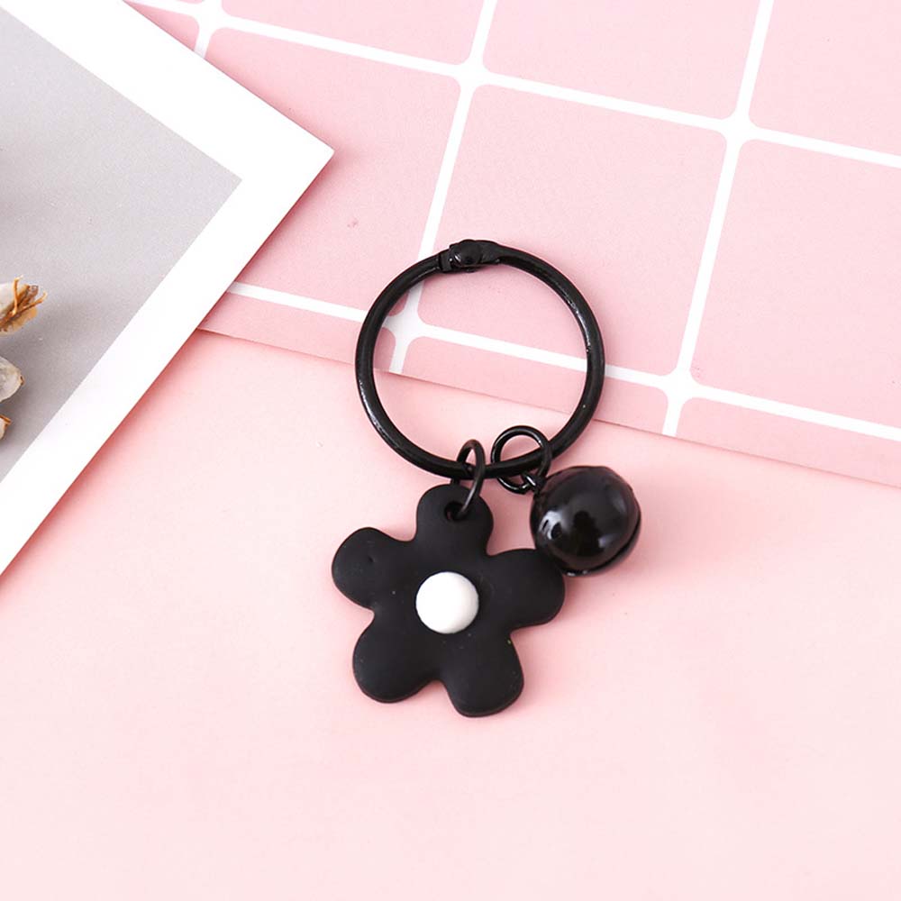 Корейский цветной маленький брелок-колокольчик для ключей конфетного цвета — фото 4