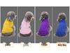 Solid Color High Neck Aran Cable Knit Sweater for Large Dogs