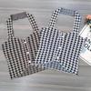 Thousand-bird Grid Halter Waistcoat Hong Kong Wind Retro with New Temperament Waist Slimming Retro Top Tide