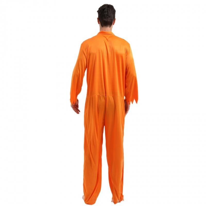 Unique 2021 Mens Bloodstain Prisoner Outfit For Halloween Parties And Stage Performances