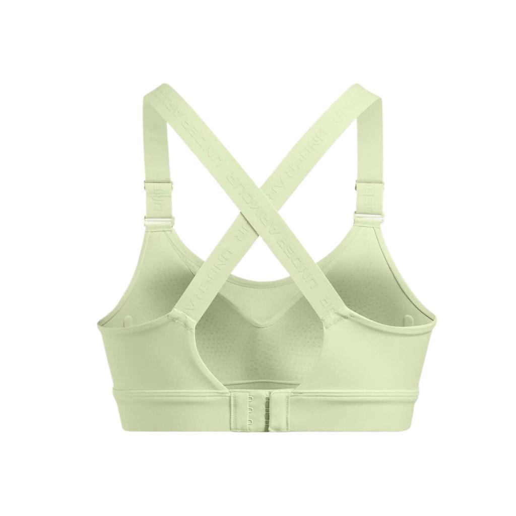 Under Armour Infinity 2.0 Lightweight Dry High-Intensity Solid Sports Bra Women Underwear Green 1384112-383