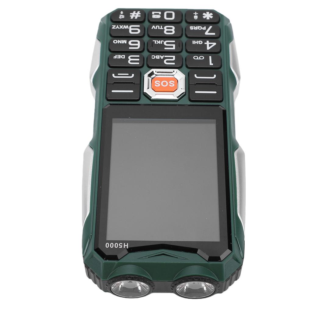 Unlocked 2G Phone Dual SIM Large Key Cell Phone with 2.8 Inch Screen 20000mAh Battery SOS MP3 Bluetooth FM Function