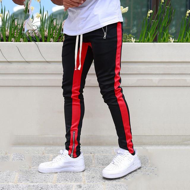 Mens Joggers Casual Pants Fitness Sportswear Tracksuit Bottoms Skinny Sweatpants Trousers Track Pant Men's Sweatpants